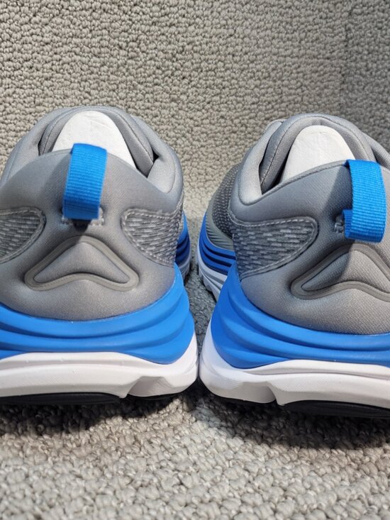 Hoka One One Gaviota 5 Men\'s Size 9D Limestone Diva Blue Running Shoes 1127929 main image 7